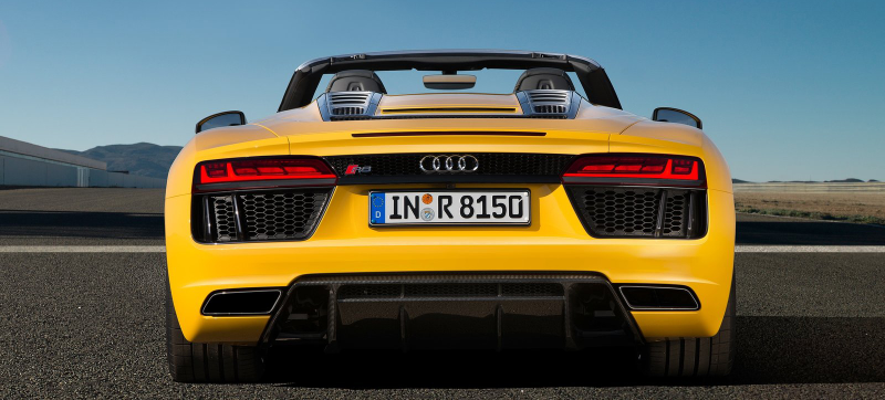 Illustration for article titled 2017 Audi R8 Spyder: This Is It